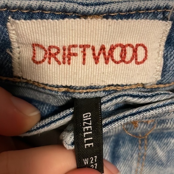 Driftwood Gizelle Jeans‎ Women’s Size 27 Dizzy Daisy Floral Embroidered - Picture 6 of 7